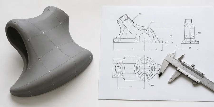 Mimari ofiste yüzey modelleme NURBS eğri ve parametrik tasarım örneği